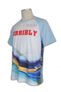 T257 tailor made Digital Printing tee personal design sublimation tee-shirts design tees supplier company